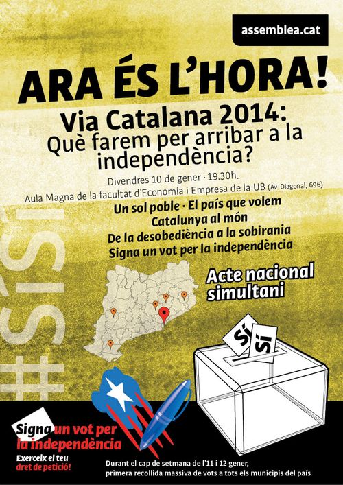 Via Catalana 2014: què farem per arribar a la independència?