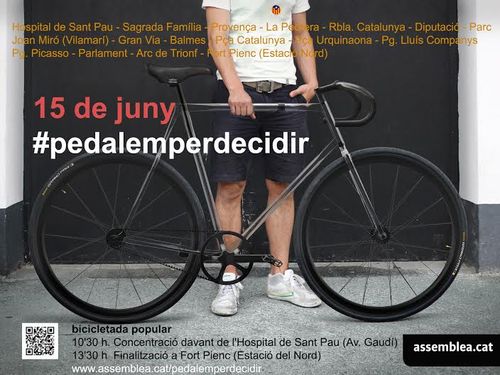 Pedalem per decidir