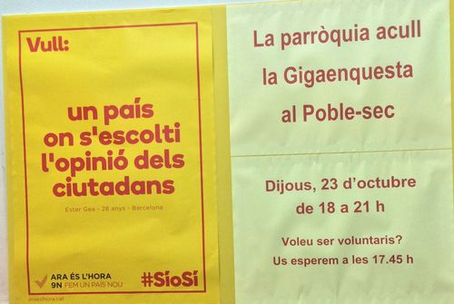 Ens calen voluntaris per a la gigaenquesta!