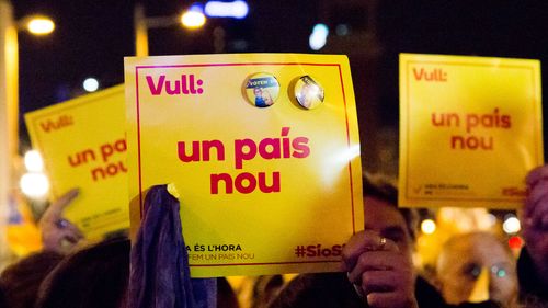 Acte final de la campanya Ara és l'Hora