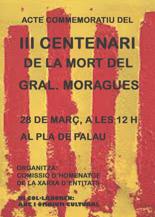Homenatge al General Moragues