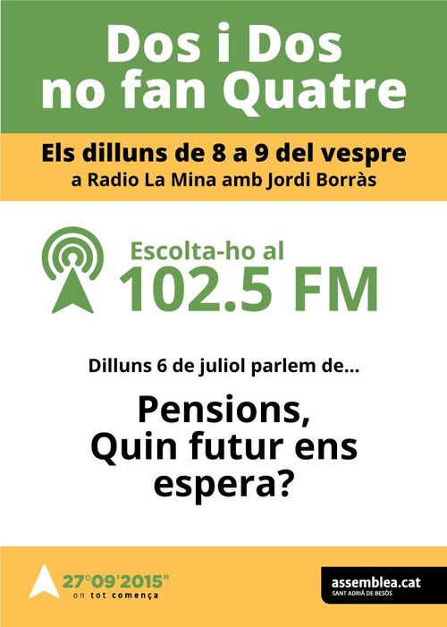 Torna a emetre el 102.5 FM