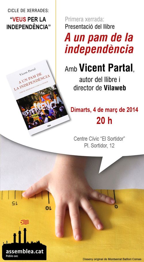 Avui, Vicent Partal al Poble-sec!